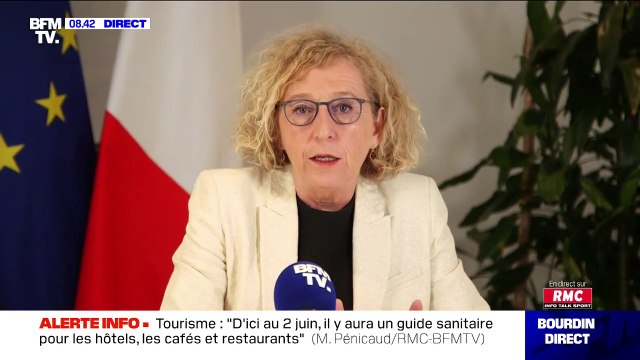 Muriel Pénicaud annonce que le chômage partiel durera jusqu'à la fin de l'année s'il le faut pour le secteur du tourisme, les cafés et les restaurants