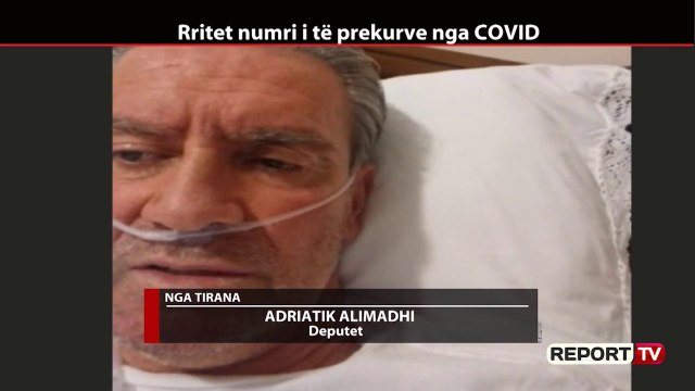 Report TV -Ekskluzive/ I shtrirë dhe me tub oksigjeni, Alimadhi: Kam pasur shumë vizita në shtëpi