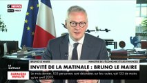 «Je préfère un redémarrage économique lent mais solide», déclare Bruno Le Maire