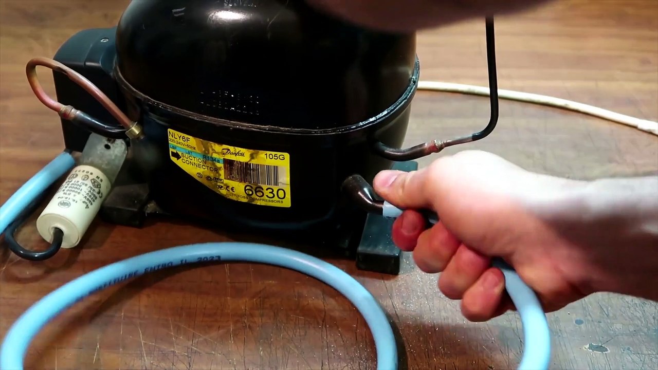 DIY Vacuum Pump And Chamber video Dailymotion