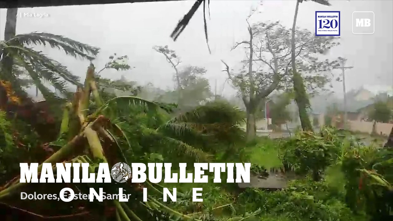 Situation in Eastern Samar during #AmboPH