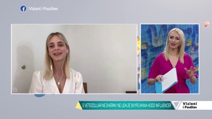 Vizioni i pasdites - Nje influencer si Xhina Hodo e veteizoluar ne Himare - 14 Maj 2020- Vizion Plus