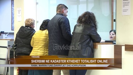 Sherbimi i Kadastres kthehet totalisht online