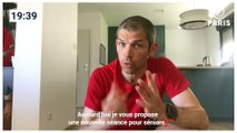 Paris chez vous : 20 minutes de sport pour les séniors, avec Nicolas, en langue des signes.