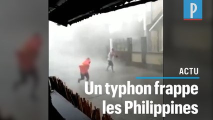 Le typhon Vongfong frappe les Philippines en plein confinement strict