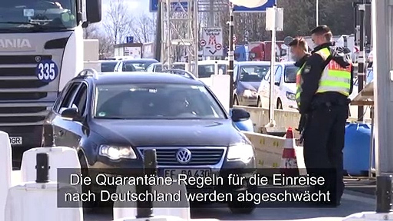 Künftig keine Quarantäne-Pflicht mehr für Einreisende aus EU- und Schengen-Staaten