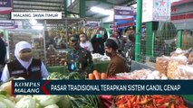 Jelang PSBB Malang Raya, Khofifah Tinjau Pasar Ganjil Genap