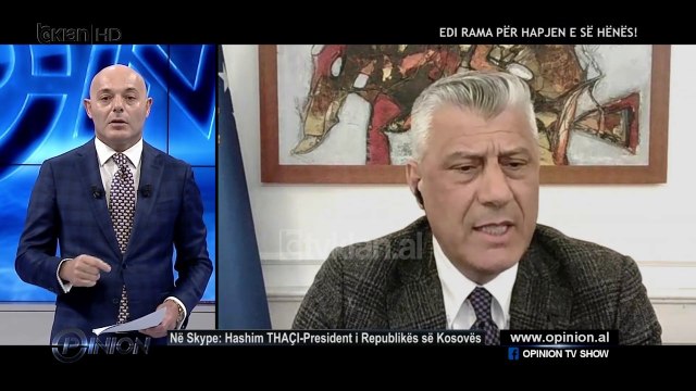 Hashim Thaçi: Demarkim te kufijve me Serbine, por jo rishikim apo shkembim