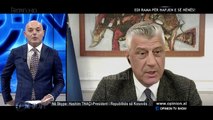 Thaci flet per shtrimin ne spital