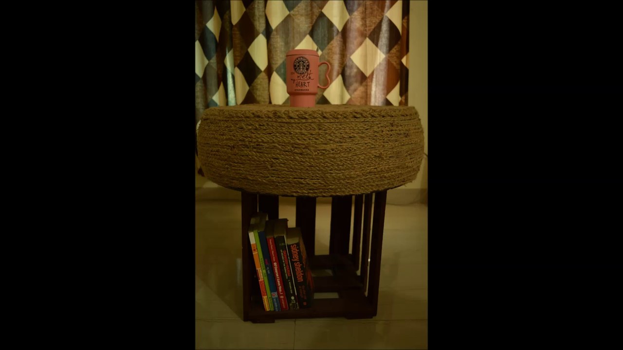 DIY Tea or Coffee Table | Best from waste | Reu...