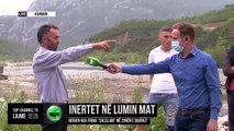 Inertet në lumin Mat/ Hidhen nga firma “Salillari” në zonën e Skurajt