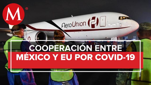 Llegan a la CdMx 2 mil ventiladores desde Chicago para pacientes con covid-19