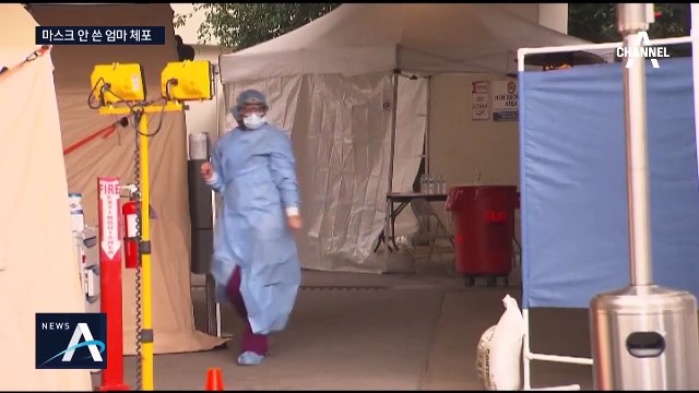 뉴욕서 경찰과 ‘마스크 언쟁’ 벌이던 아이 엄마 체포