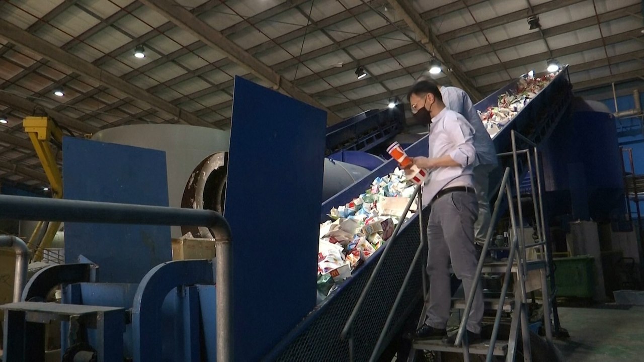 Coronavirus: rescued Hong Kong recycling plant helps city by making toilet paper