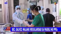 Sec. Galvez: Walang iregularidad sa pagbili ng PPEs