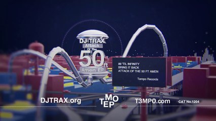 DJ Trax Attack Of The 50ft Amen EP
