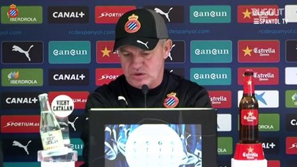 La despedida de Javier Aguirre del RCD Espanyol
