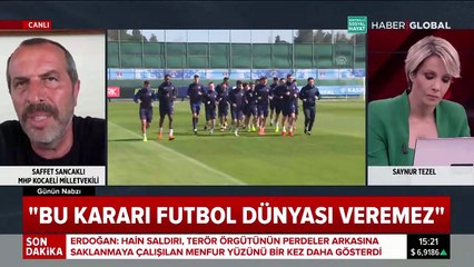 Saffet Sancaklı: "Şımarıklık yaparsak 4 bin olan ölüm sayısı bir anda Allah korusun 40 bin-100 bin olur"