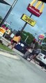 Fast Food Parking Lot Turns Into Fight Club