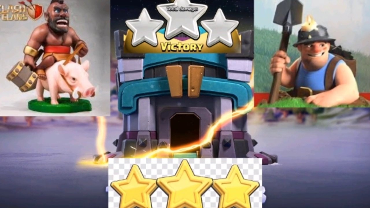 TH 13 HOG MINER HYBRID ATTACK STRATEGY
