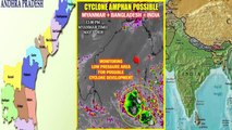 Cyclone Amphan : Cyclonic Storm Hit by May 16, Low Pressure over Bay of Bengal