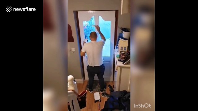 A scare a day keeps the doctor away? Irish woman spends lockdown spooking her partner