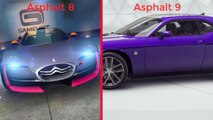 Asphalt 8:Airborne VS Asphalt 9:Legends: Car Racing Championship