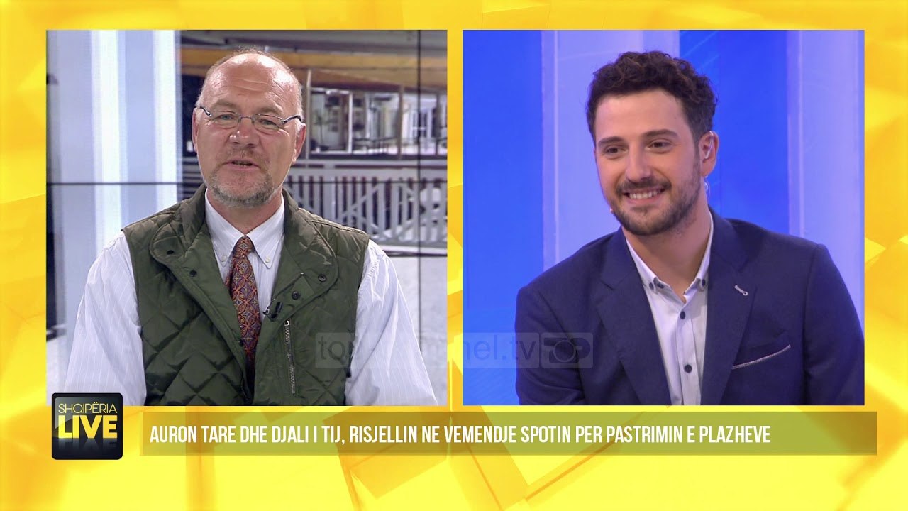 Spoti I veçantë që bën bashkë Auron Taren dhe të birin e tij - Shqipëria Live, 15 Maj 2020