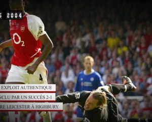 Il y a 16 ans - Les Invincibles d'Arsenal dans la légende