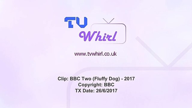 BBC Two- Fluffy Dog Ident 26/6/2017