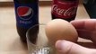 What happens when you soak an egg in coke