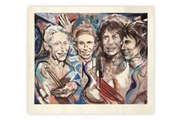 Sir Ronnie Wood designs new Rolling Stones artwork