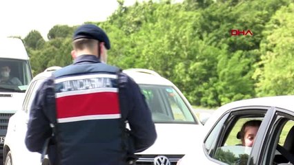 ŞİLE GİRİŞİNDE JANDARMA DENETİM YAPTI