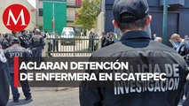 Enfermera demanda sanción para mujeres policías que la atacaron en Ecatepec