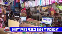 60-day price freeze ends at midnight; DTI assures strict enforcement of SRPs