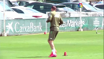 Entrenamiento del Real Betis 15-05-2020