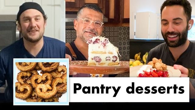 Pro Chefs Make 9 Different Pantry Desserts