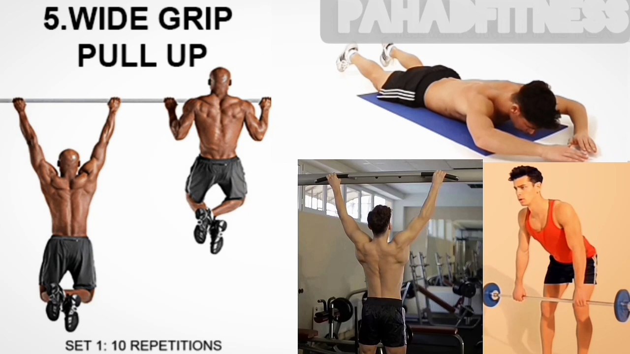 Back workout at home