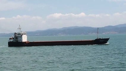 When the 15000 ton ship passed my ship quickly