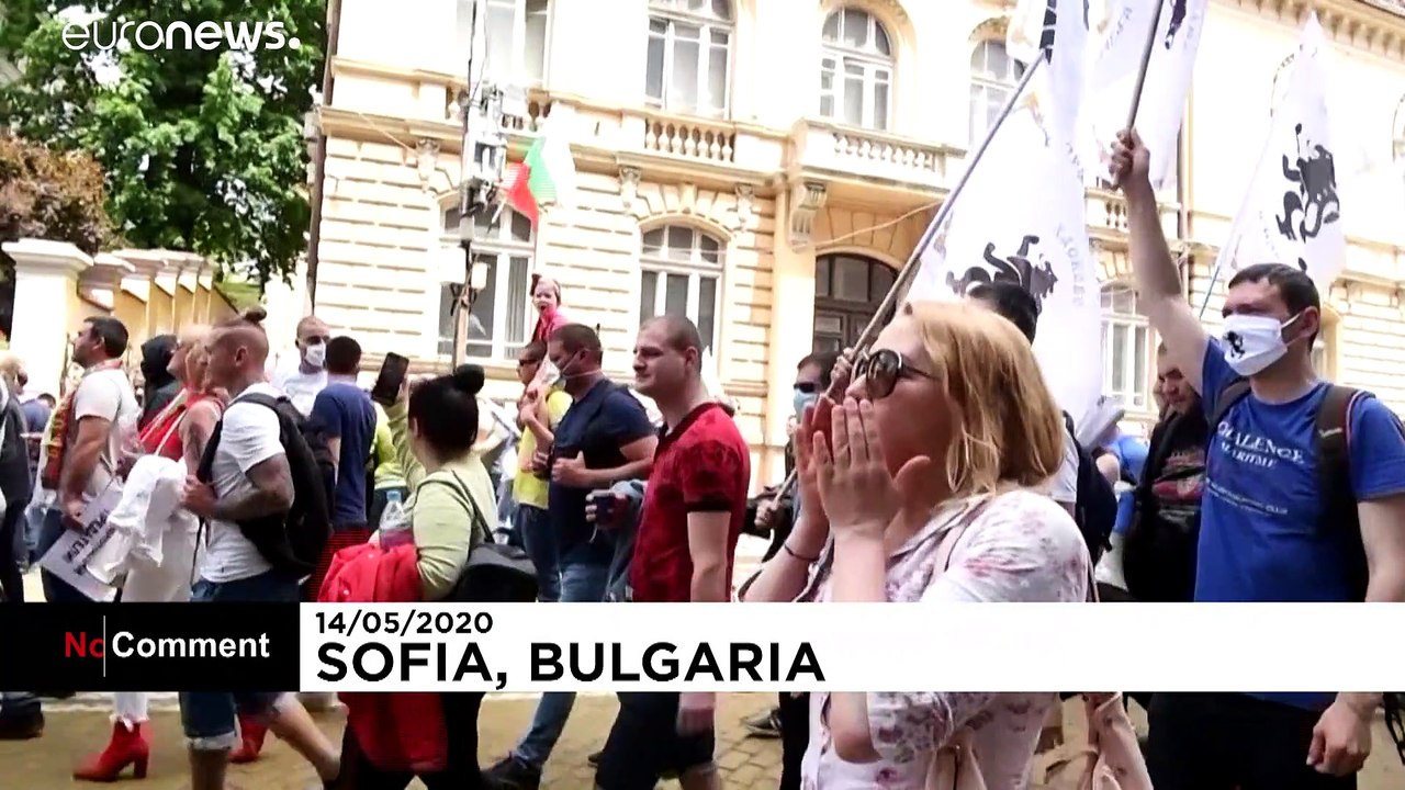 Sofia: Widerstand gegen die Pandemiebestimmungen
