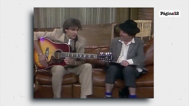 Sergio Denis junto a Minguito en Operacion Ja Ja