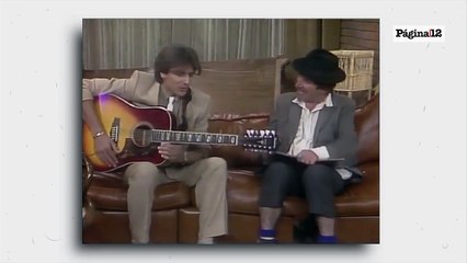 Sergio Denis junto a Minguito en Operacion Ja Ja