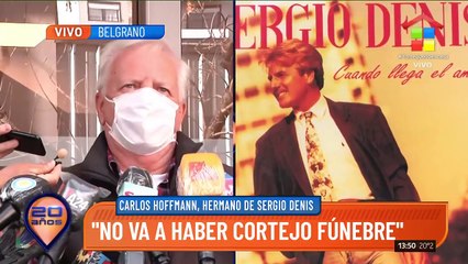 Carlos Hoffmann: "Lo voy a recordar para siempre" "El cariño de la gente es muy grande"