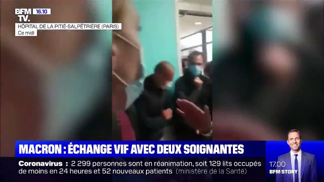 « On est désespérées, on ne croit plus en vous » : L’échange tendu entre Emmanuel Macron et deux soignantes