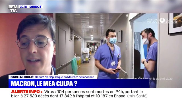 Sacha Houlié (LaREM) sur l'hôpital: La centralisation totale dans les mains de l'administration ne fonctionne pas