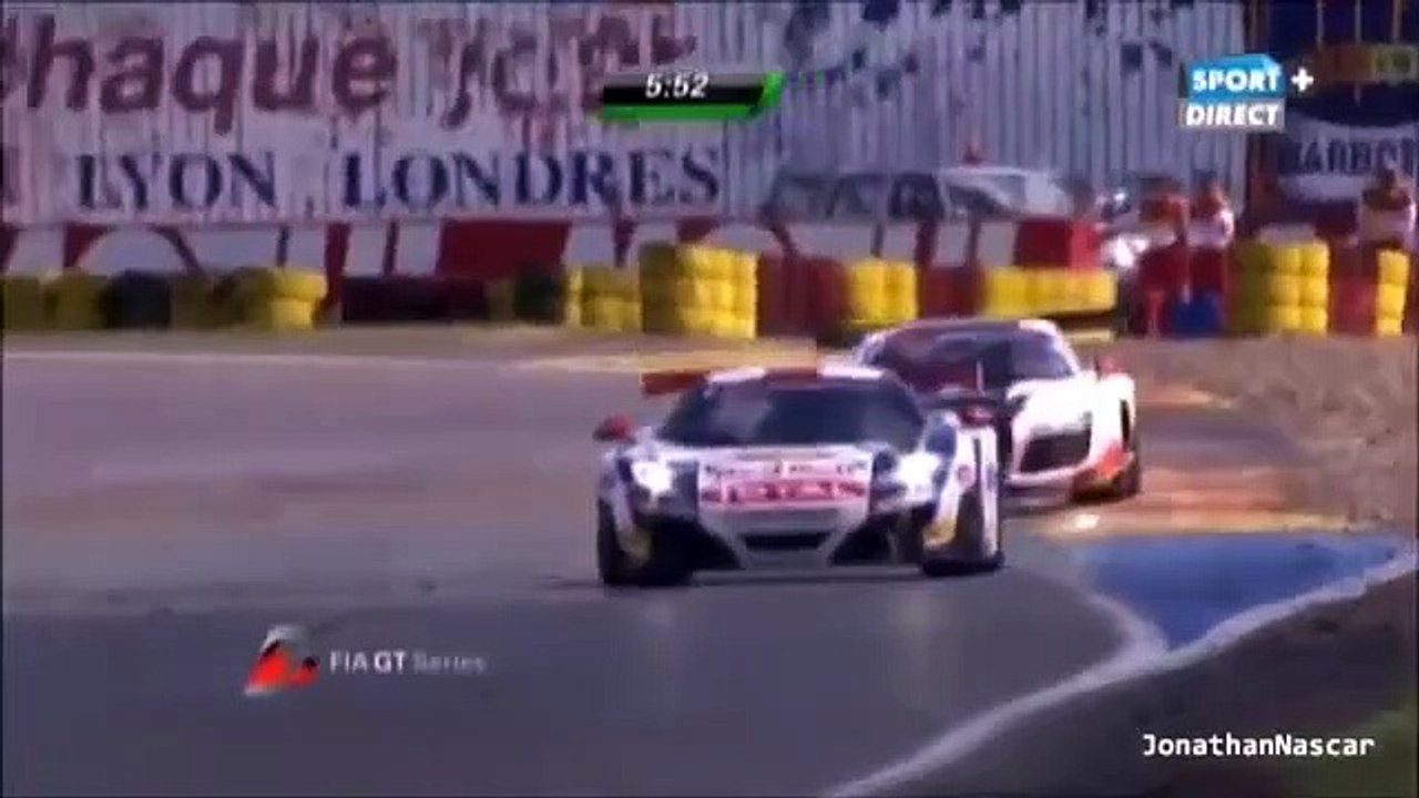 First start and first win for Loeb in FIA GT Series at Nogaro 2013