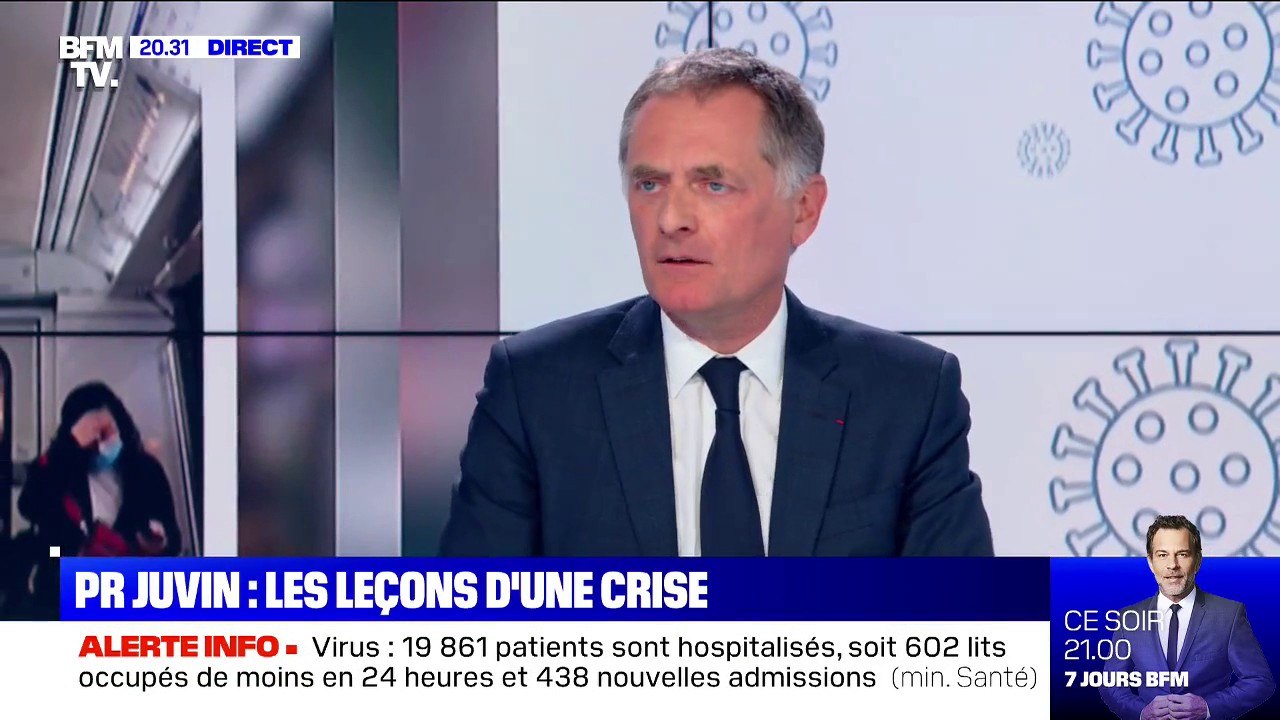 Pr Juvin: "Nous avons beaucoup de patients qui sont très malades parce qu'ils ne se sont pas soignés"