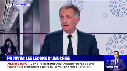 Pr Juvin: "L'hypercentralisation a été un handicap très fort pour la gestion de la crise"