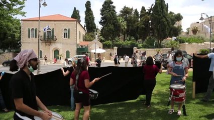 İsrailli aktivistlerden "ilhak" karşıtı gösteri