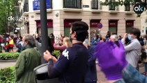 Nueva jornada de protestas este viernes en la calle Núñez de Balboa
